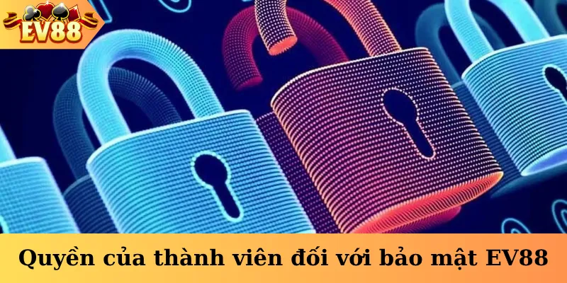 Quyền của thành viên đối với bảo mật EV88